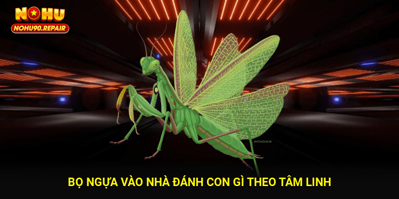 Bọ ngựa vào nhà đánh con gì theo tâm linh